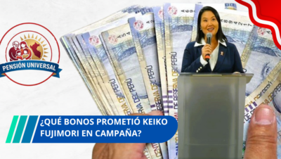 bonos prometió Keiko Fujimori