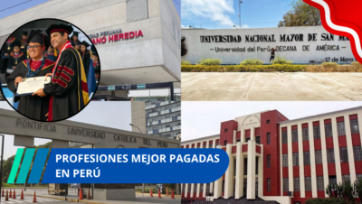 Profesiones mejor pagadas en Perú