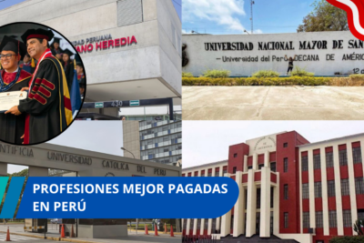 Profesiones mejor pagadas en Perú