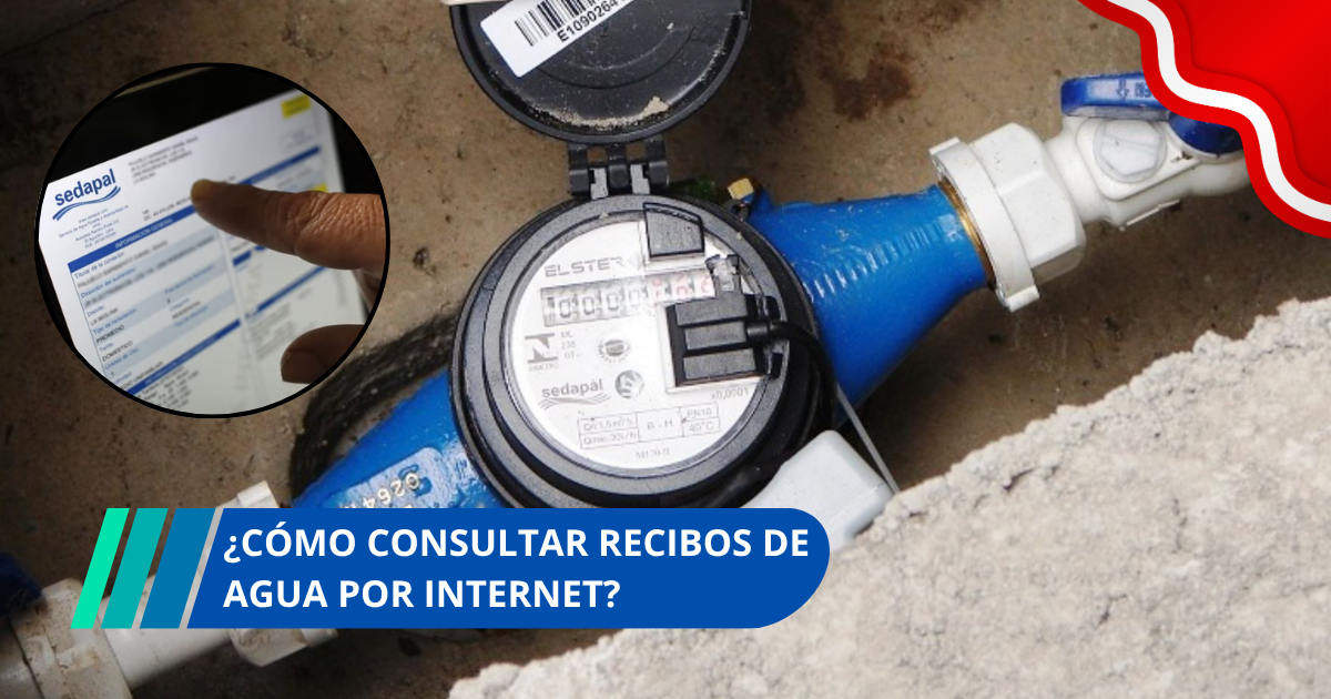 ¿Cómo consultar recibos de agua por internet?