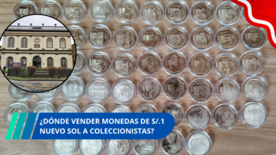 ¿Dónde vender monedas de S/.1 nuevo sol a coleccionistas?