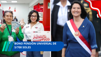 Bono Pensión Universal de s/700 soles