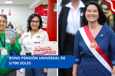 Bono Pensión Universal de s/700 soles