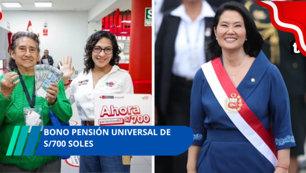Bono Pensión Universal de s/700 soles