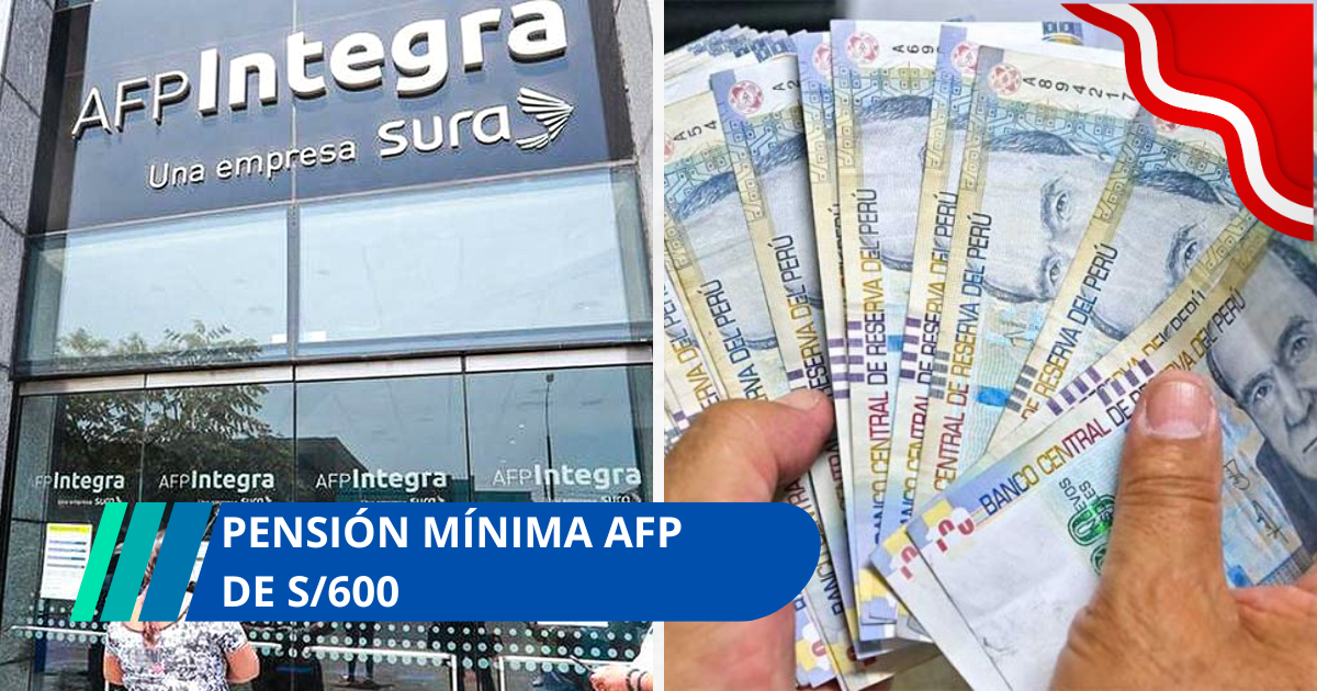 Pensión mínima AFP de S/600: ¿Quiénes podrán recibirla y qué pasará con el retiro del 95,5%?