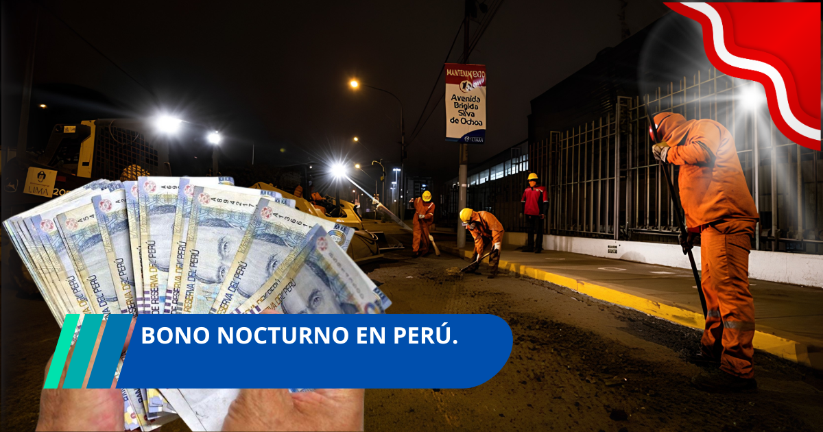 Bono nocturno en Perú: ¿Cuánto deben pagarte por trabajar de noche?