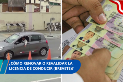 Cómo Renovar o revalidar la licencia de conducir