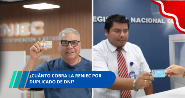 Cuánto cobra la RENIEC por duplicado de DNI