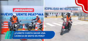 ¿Cuánto cuesta sacar una licencia de moto en Perú?