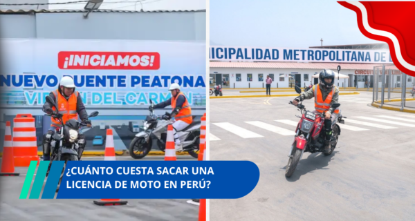 ¿Cuánto cuesta sacar una licencia de moto en Perú?