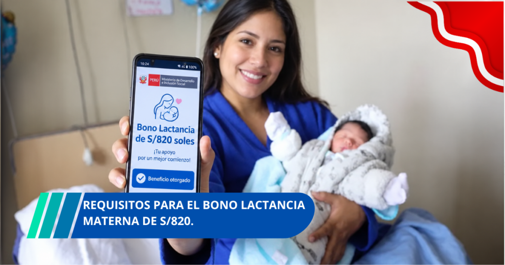 Requisitos para el Bono Lactancia Materna de 820 soles