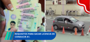 Requisitos para sacar licencia de conducir A1