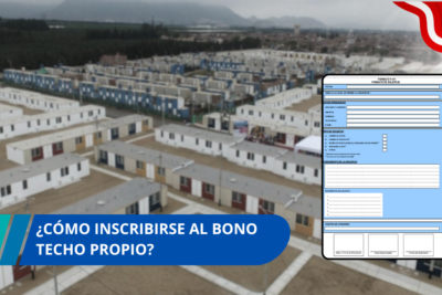 inscribirse al Bono Techo Propio