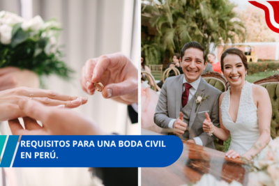 requisitos para una boda civil en Perú