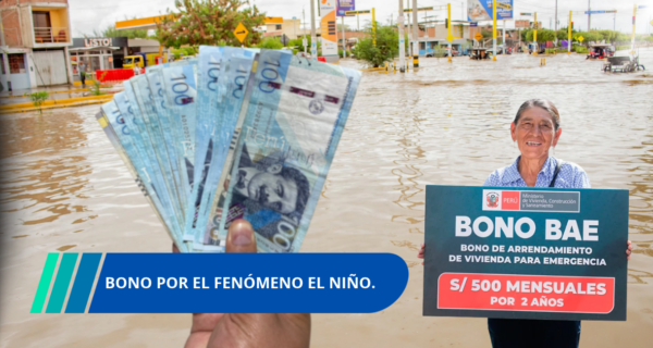 Bono por el Fenómeno El Niño