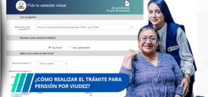 CÓMO REALIZAR EL TRÁMITE PARA PENSIÓN POR VIUDEZ