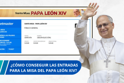 CÓMO conseguir las entradas para la misa del papa León XIV