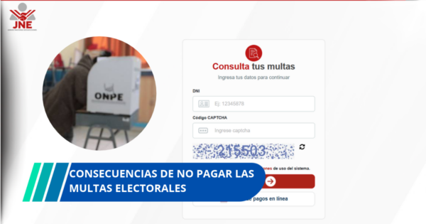 ¿Qué pasa si no pago la multa por no votar en elecciones?