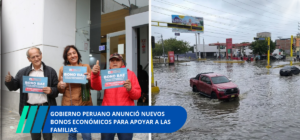 Gobierno peruano anunció nuevos bonos económicos para apoyar a las familias