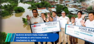 nuevos bonos para familias vulnerables afectadas por el fenómeno El Niño