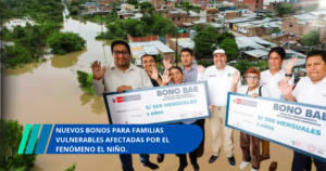 nuevos bonos para familias vulnerables afectadas por el fenómeno El Niño