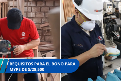 requisitos para EL bono para MYPE
