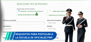 requisitos para postular a la Escuela de Oficiales PNP