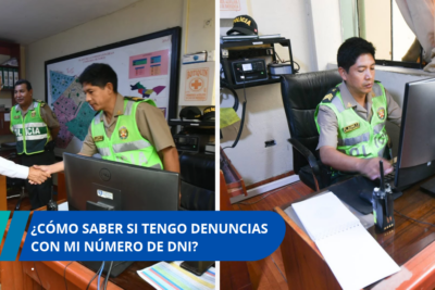 saber si tengo denuncias con mi número de DNI