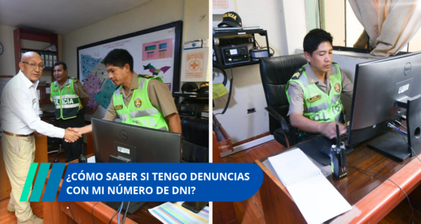 saber si tengo denuncias con mi número de DNI